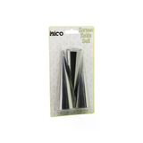 3Pcs Metal Korneo Kalıp - Pasta Dekorasyon Aparatı Çap:3.4cm X Uzunluk:12cm Brkt-921602 (5433)