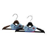 3Pcs Plastik Çocuk Elbise Askisi Metal Başlikli (5047)
