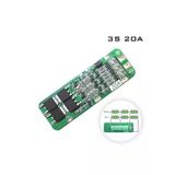 3s 20a Lipo Pil Koruma Ve Balans Devresi - Bms Modülü (11.1V LİTYUM PİL UYUMLU)