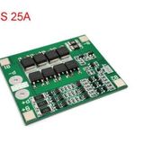 3s 25a 11,1v Bms Koruma Kartı Lityum Batarya 18650 Li-ion Lipo Protection Module