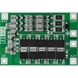 3s 40A Bms Balans Lityum Batarya Koruma Kartı 3 Seri Hücreli Pil Li-Ion 18650 12.6V Matkap