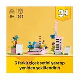3’ü 1 Arada Çiçekli Daktilo 31169-8 Yaş ve Üzeri Çocuklar Için Keytar Veya Saksıya Dönüşebilen Yaratıcı Oyuncak Yapım Seti, Doğum Günü Hediyesi (363 Parça) - Option-1