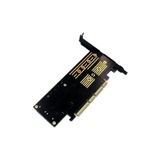 3'ü 1 Arada MSATA M.2 NGFF NVME SATA SSD to PCIE 4X SATA3 Heat Sink Adaptör