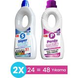 3'ü 1 Arada Sıvı Çamaşır Deterjanı - 1200 ml Perdematik Sıvı Vegan Çamaşır Deterjanı - 1,2 lt