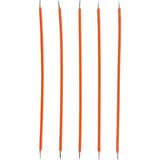 3V 130MM LED Kırmızı Esnek Filament Retro Tungsten LED 5 Adet - 1,5 m