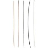 3V 255MM LED Mavi Esnek Filament Retro Tungsten LED 5 Adet - 25 cm