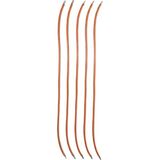 3V 255MM LED Pembe Esnek Filament Retro Tungsten LED 5 Adet - 25 cm