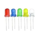 3v 5mm Şeffaf Mantar Led Mavi 20adet