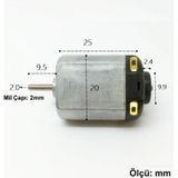 3v 6v Dc Motor 130 Dc Motor Oyuncak