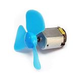3V-6V Oyuncak Dc Motor ve Pervane - Çok Renkli