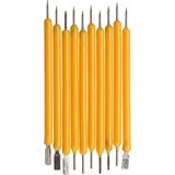 3V Amber Renkli 38 mm LED Filament Retro Tungsten LED 10 Adet Özellikli Aydınlatma - 1 m