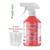 3V Pera 500 Ml Orkide Besini + 10 Adet 0.68L Orkide Saksısı Seti