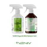 3V Perneem- Neem Yağı İçeren | Organiva - %100 Organik Bitki Koruma + Besin- Tüm Bitkiler-Haşereler