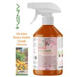 3V Viola 500 Ml Çiçeklendirici + 50 Bodur Kadife Çiçeği Tohumu – Bahçenize Sıcak Bir Dokunuş