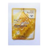3W CLINIC Arı Sütü İle Zenginleştirilmiş Besleyici Fresh Royal Jelly Yüz Maskesi