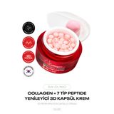 3W CLINIC Kolajen Ve 7 Çeşit Peptit İçeren Yenileyici Kapsül Krem Collagen 3D Regeneration Capsule Cream