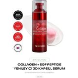 3W CLINIC Kolajen Ve EGF İle Güçlendirilmiş 5 Çeşit Peptit İçeren Yenileyici Kapsül Serum Collagen Capsule Serum