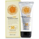 3W CLiNiC Yüksek Koruma Sağlayan Güneş Kremi 3W Clinic Intensive Uv Sun Block Cream SPF50+ Pa+++