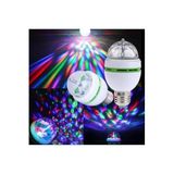 3w Led Disko Ampul E27 Renkli