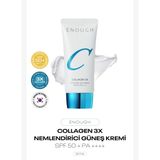 3x Kolajen Içeren Nemlendirici Güneş Kremi 3x Collagen Moisture Sun Cream Spf 50 + Pa ++++