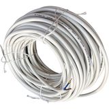 3x1,5 mm Cca Ttr Beyaz Renk Kauçuk Topraklı Seyyar Elektrik Kablosu (5 Metre) - Genel