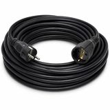 3x2.5mm TTR Topraklı Siyah Kauçuk Seyyar Uzatma Kablosu (85 METRE)
