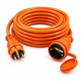 3x2.5mm TTR Topraklı Turuncu Seyyar Uzatma Kablosu (25 Metre) | Topraklı, 3x2.5mm , Turuncu, TTR Kablo