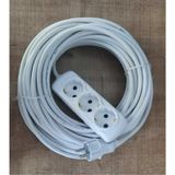 3x2,5 Mm Ttr Cca Seyyar Uzatma Kablosu 15 Metre 15 M