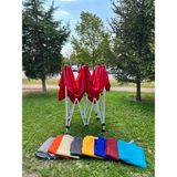 3x3 Gazebo/portatif Çardak Takım - Kırmızı
