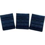 3x3 Sütyen Uzatma Agrafı – 51MM Genişlik – Beyaz / Siyah | Kopça Uzatıcı Aparat - 001-Siyah