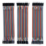 3x40 Adet Jumper Kablo , Erkek Dişi, Kablo Geçmeli Köprü 28awg Te