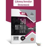 3X40 Ayt Matematik Çıkmış Sorular Denemesi
