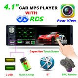 4.1İnç 1Dın Oto Radyo Teyp P5130 Model Çift Usb Ve Full Hd 1080P Full Aktif Dokunmatik Ekran Mp5 Çalar