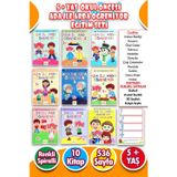 4 - 5 - 6 - 7 Yaş Ada Ile Arda Öğreniyor Dikkat Ve Zeka Güçlendirme Okul Öncesi Eğitim Seti