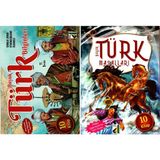 4. 5. 6. Sınıf Hikaye Seti 20 Kitap Büyük Türk Masalları + Bilginleri