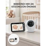 4.5 İnç Ekranlı Gece Görüşlü Bebek Kamerası Ve Monitörü Yeni Nesil