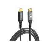 (4.5 Metre) HDMI 2.1 Kablo 8k 60Hz 4K 120Hz 48GBIT/S Yüksek Hızlı, Sertifikalı HDMI Kablo Tv/ps5/ps4/ Xbox Series X/monitör ile Uyumlu - Option-1 - Ahşap