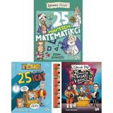 4.5.sınıf-25 Muhteşem Matematikçi, 25 Muhteşem Icat, 25 Muhteşem Başarı Hikayesi(3kitap)