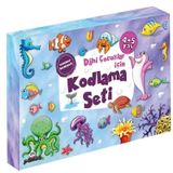 4-5 Yaş Dahi Çocuklar için Kodlama Seti - Sticker Hediyeli - 3 Kitap Takım