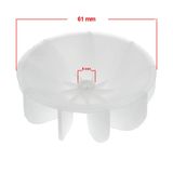 4.5mm Beyaz Fön Makinesi Pervanesi