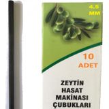 4.5mm Zeytin Hasat Makinaları Karbon Fiber Çubuk 10lu Paket
