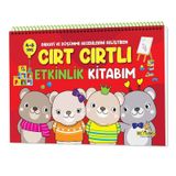 4-6 Yaş Cırt Cırtlı Etkinlik Kitabım - Yükselen Zeka Yayınları
