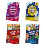 4-6 Yaş Okul Öncesi Aktivite Seti 4 Kitap