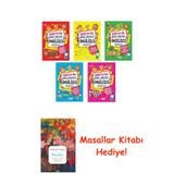 4-6 Yaş Okul Öncesi İngilizce Eğitim Seti - 5 Kitap + Masallar Kitabı