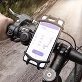 4.7-6.5 İnc Silikon Motosiklet Telefon Tutucu