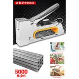 4-8 mm Zımba Tabancası Mobilya Döşeme Mekanik Zımba Makinesi 5000 Adet Tel