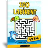 4 9 Yaş Labirent Bulmaca Kitabı 100 Labirent Cevaplı