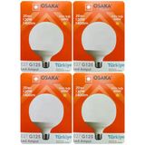 (4 Adet) 20W (120W) 3000K (Sarı Işık) E27 Duylu (Kalın Duy) Glop Led Ampul