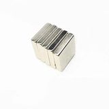 4 Adet 20x20x5 mm Dikdörgen Neodyum Mıknatıs Boy 20mm En 20mm Kl. 5mm