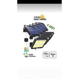 4 Adet 3 Modlu 120 LED Solar Panel Güneş Enerjili Duvar Lambası Bahçe Lambası 4 Adet 3 Modlu 120 LED Solar Panel Güneş Enerjili Duvar Lambası Bahçe Lambası